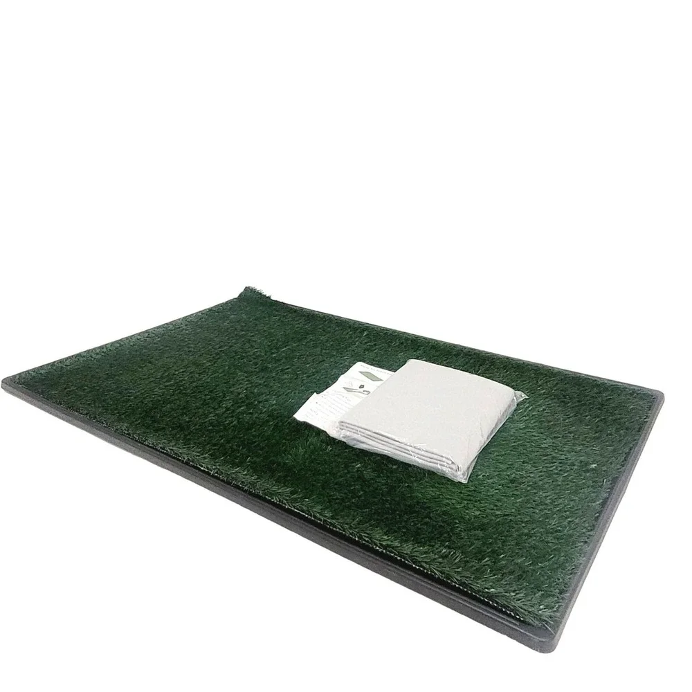 Grass Pad for Dog Large Size 35x22 Potty Training Turf Reusable Pee Pad
